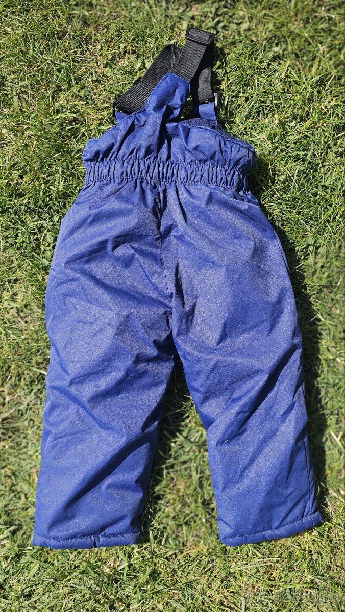 Dětská souprava na lyže, zimní souprava vel.80, top stav - 9