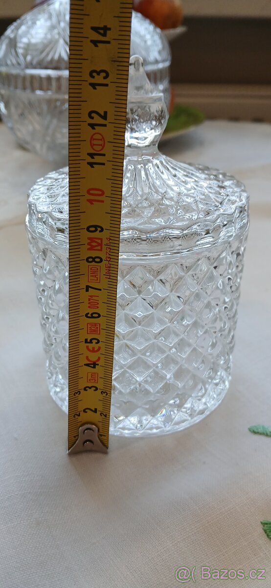 Křišťálová solnička a cukřenka - 9