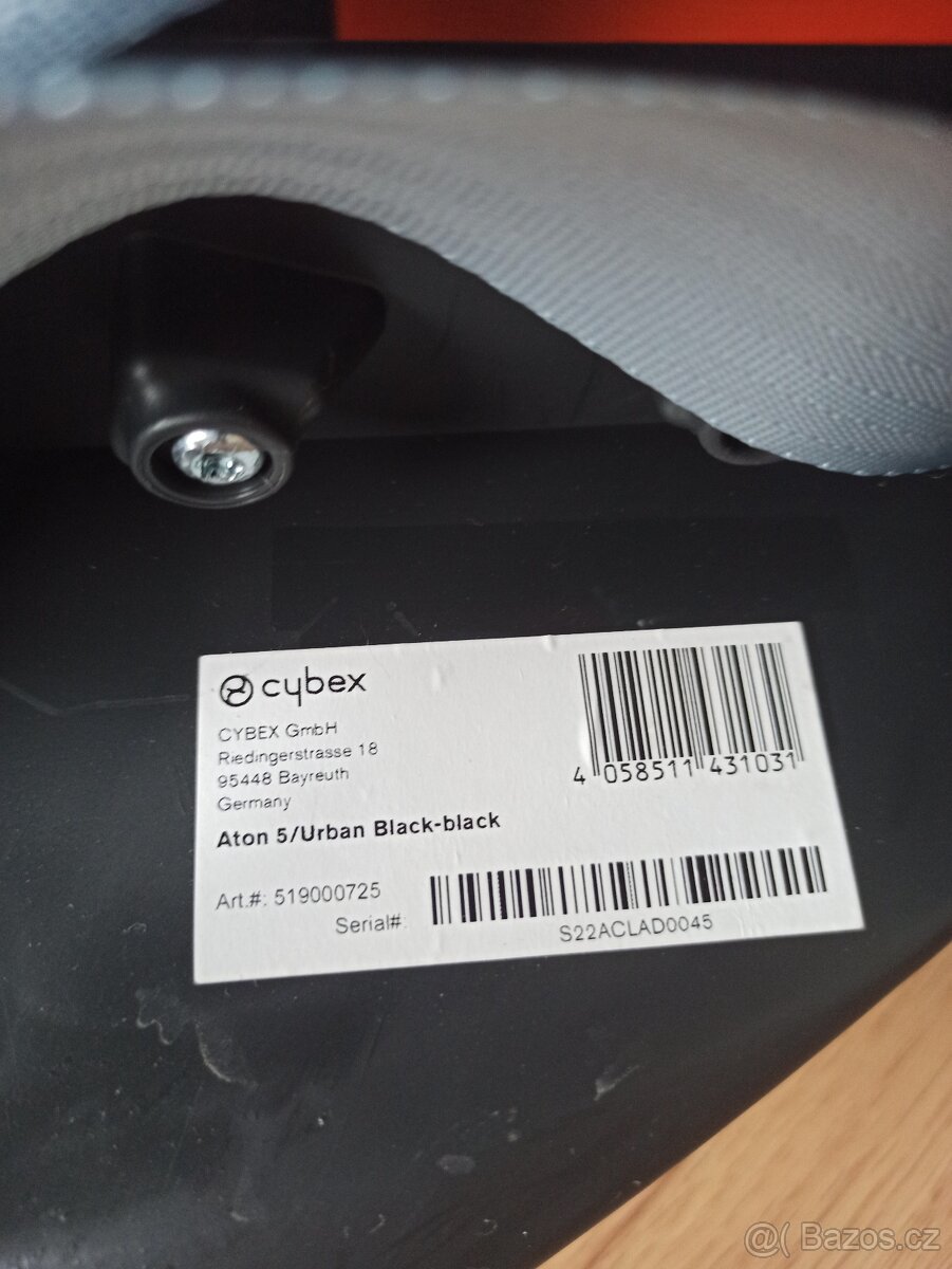 Autosedačka Cybex Aton 5 + Isofix - 9