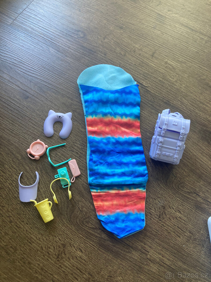 barbie kuchynka, hračky, doplnky, stan - 9