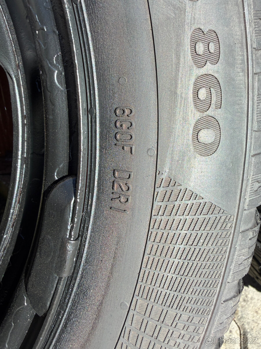 Plechové disky s pneu Continental - 9