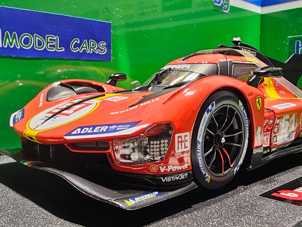 Ferrari 499P vítěz #50 24h LeMans 2024 - 9