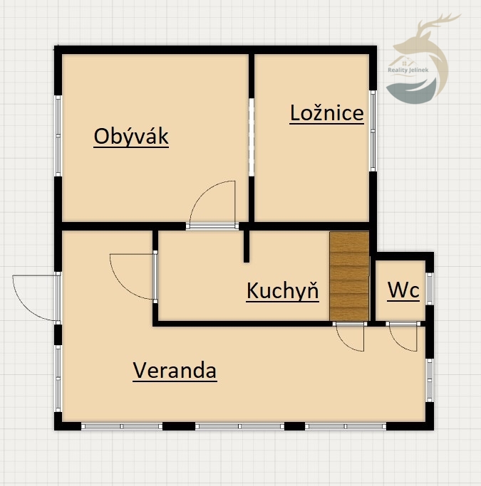 Chata u Hracholuské přehrady s možností trvalého bydlení - 9