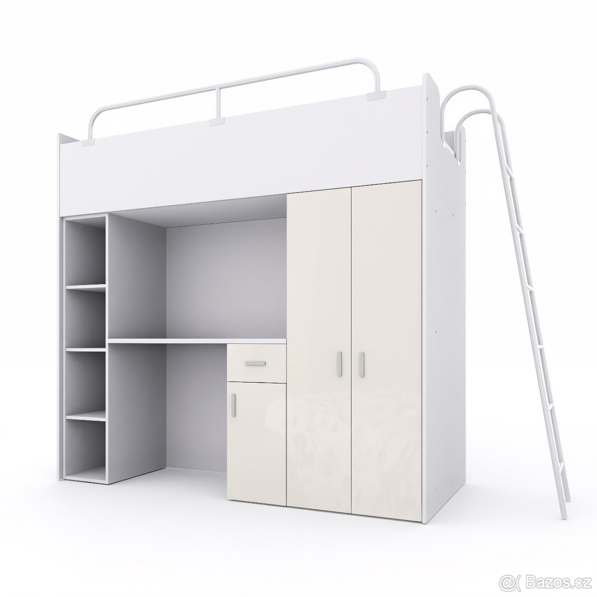 Multifunkční Patrová postel Luna 190 x 80 - 9