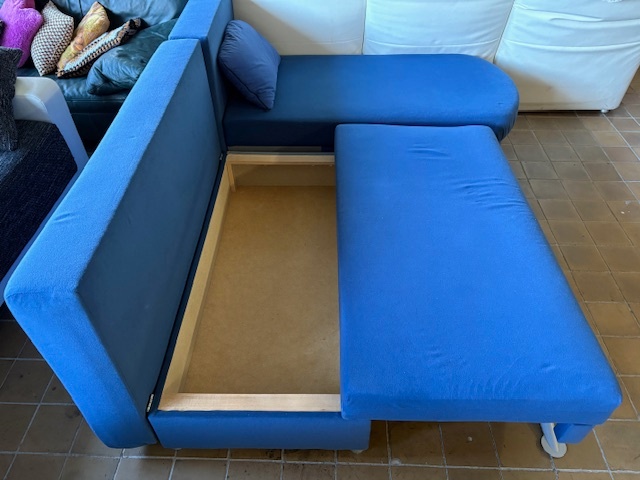 sedačka rohová rozkládací malá - 9