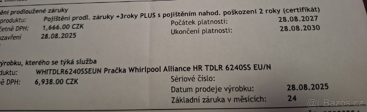 Pračka Whirlpool - 9