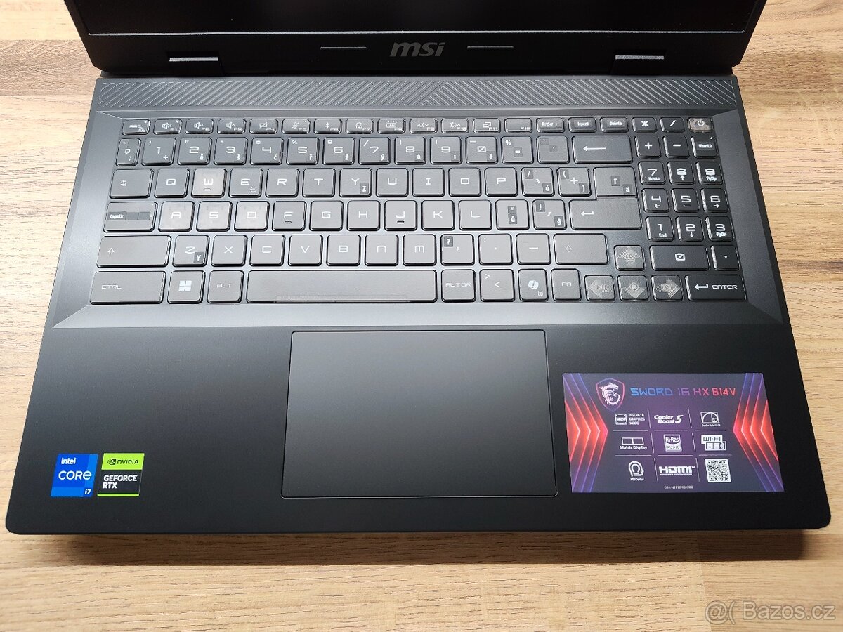 MSI SWORD 16 HX B14V_i7-14650HX_32GB_1TB_RTX 4070 8GB - 9