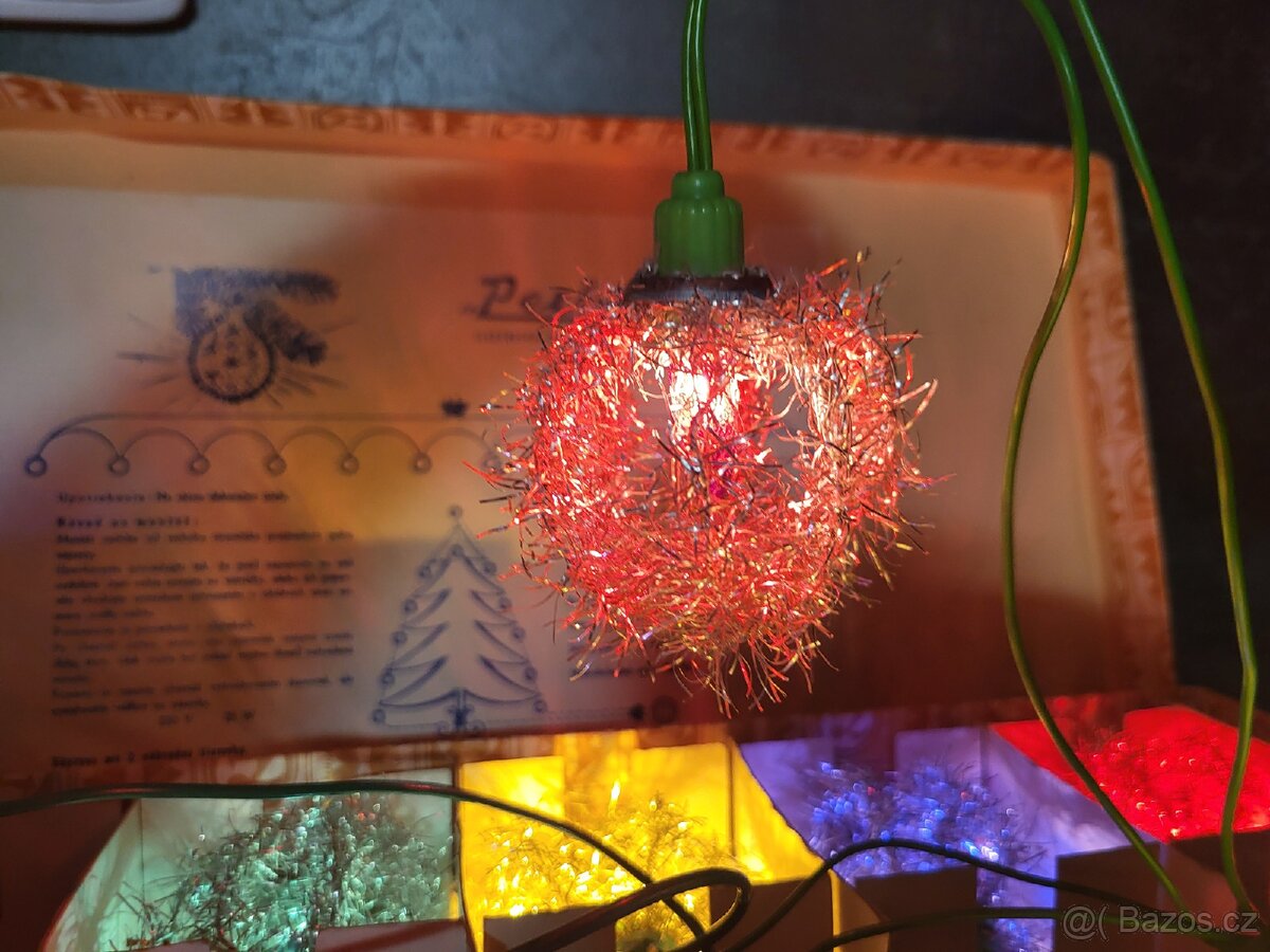 Retro vánoční osvětlení 100 - 9