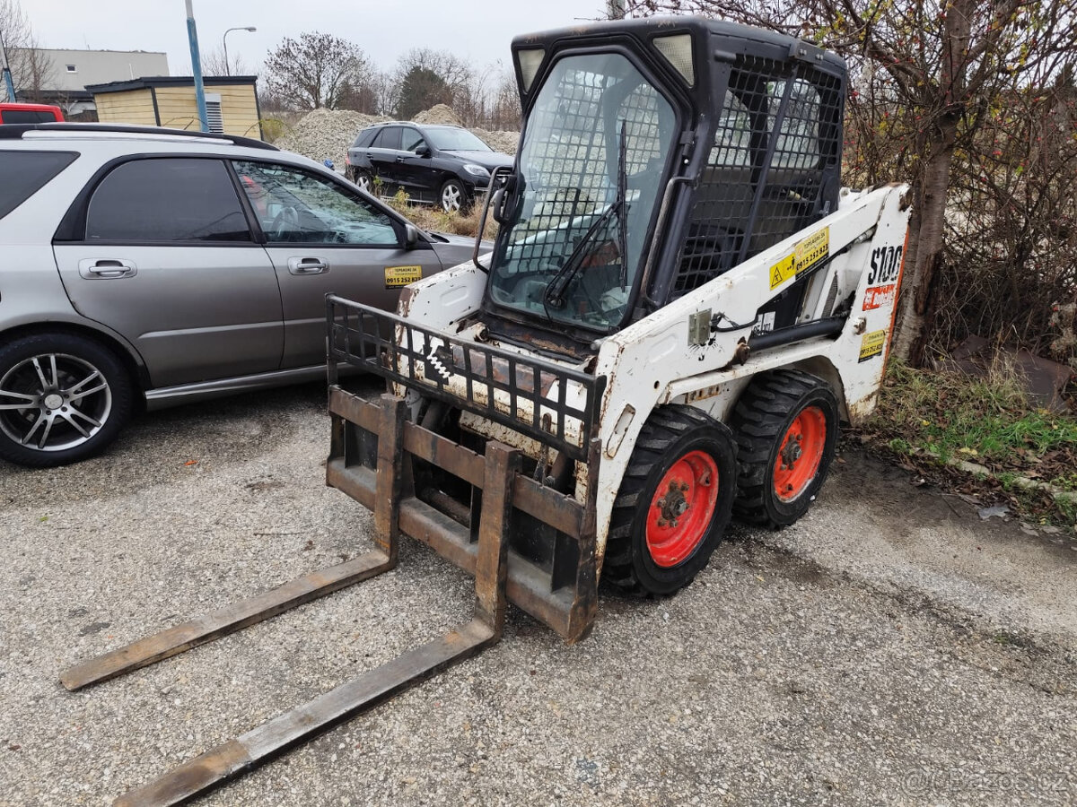 Nakladač Bobcat S100. ŠPZ. - 9