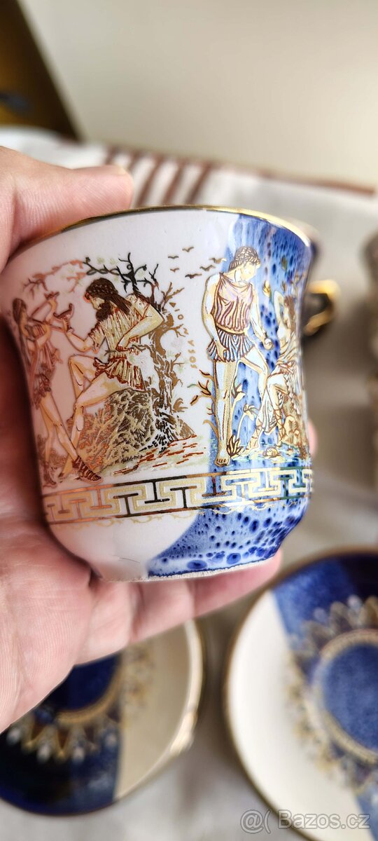 Řecký porcelán souprava - 9