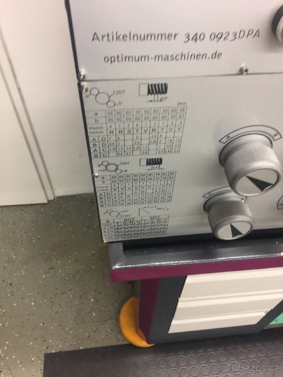Soustruh Optimum D320x920 DPA - 9