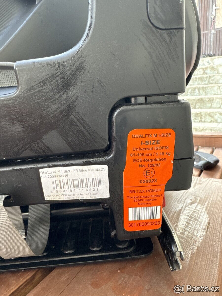 Autosedačka Britax Romer sict inside Dualfix M i-size - 9