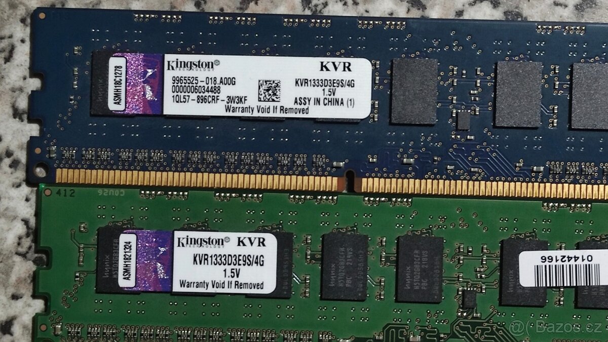 8-32B DDR3 1333 i 1600 PC3 10600E 12800E ecc neregistrované - 9