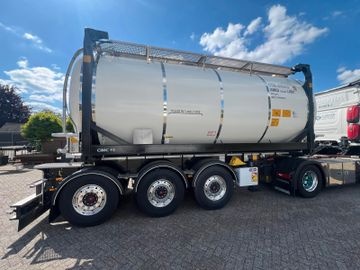ADR návěs, cisterna, van hool, kontajnerové šasi - 9