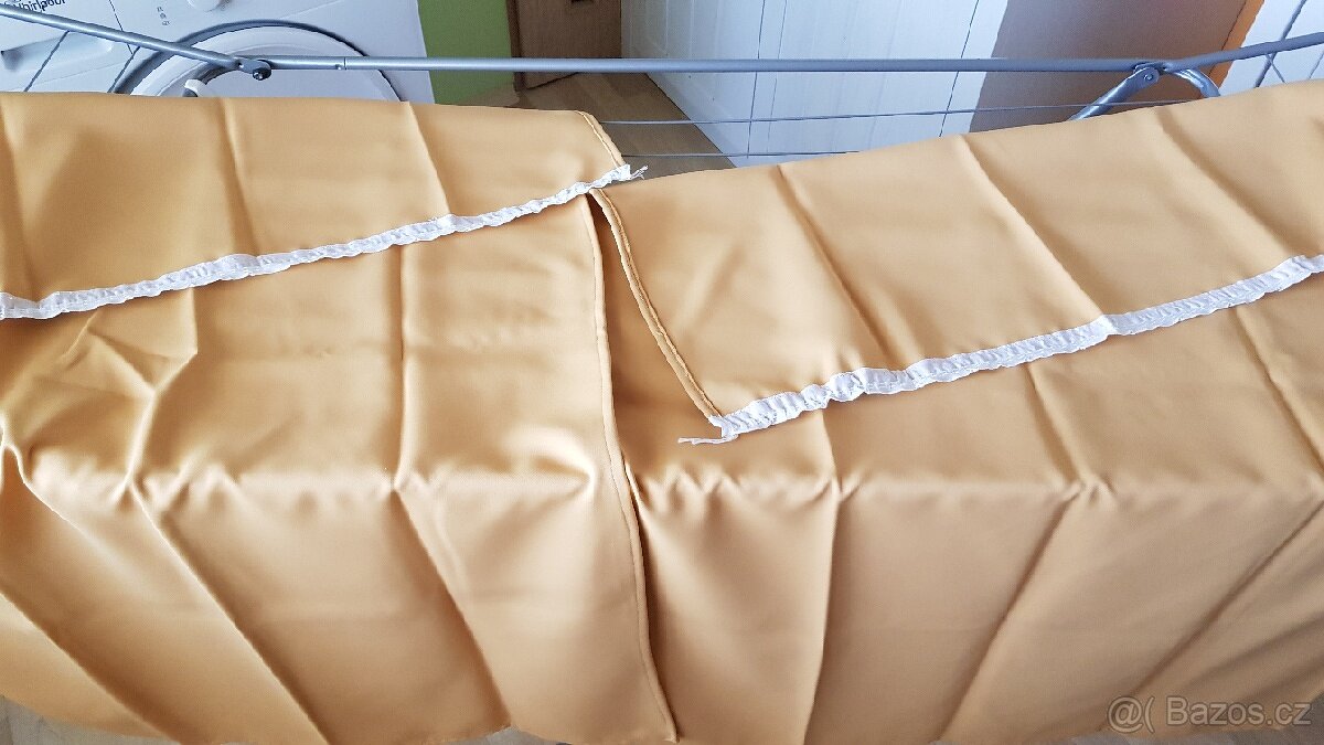 Závěsy NOVÉ zastiňovací, na 4 okna - 9