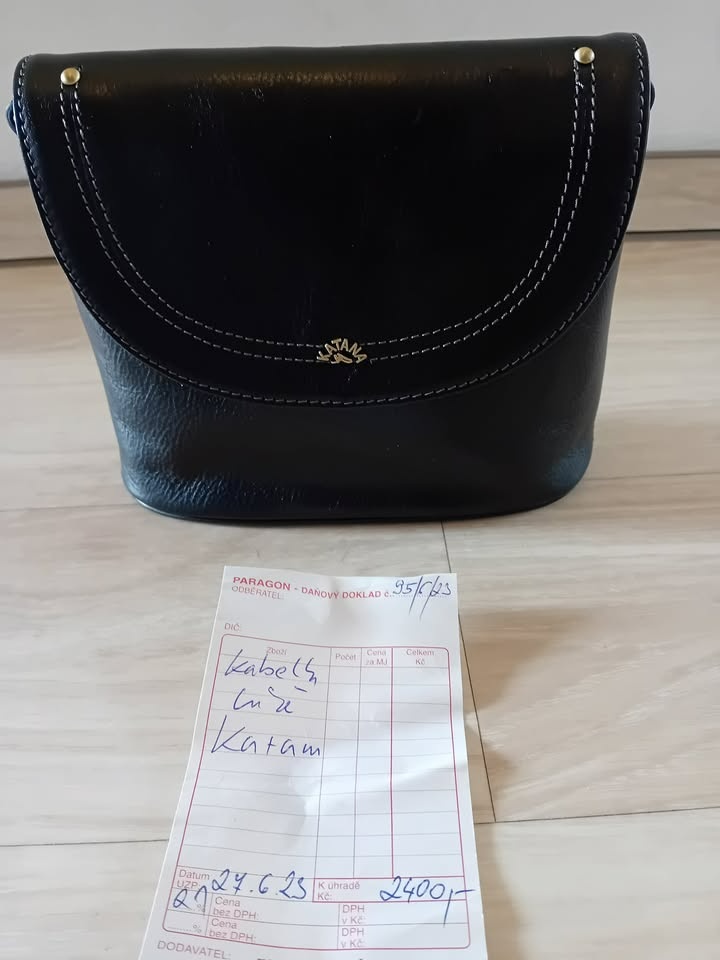 Kabelka - kožená, NOVÁ, Katana - 9