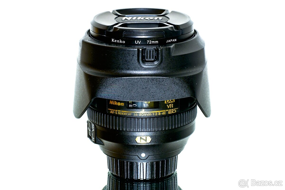 Nikon AF-S Nikkor 16-80mm VR + UV Kenko 72mm TOP STAV - 9