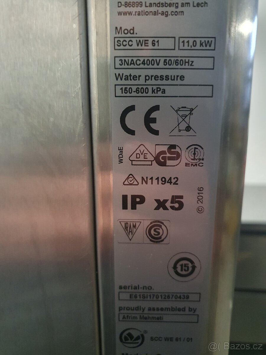 Konvektomat Rational SCC SW 61 6GN - 9