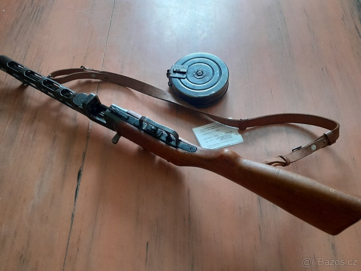 Znehodnocený samopal ppš 41 MPPS - 9