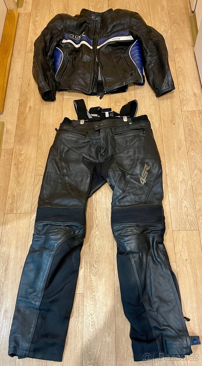 Kožená dvojdílná kombinéza 4SR - 9