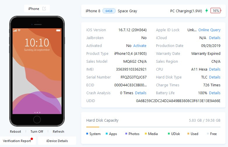 iPhone 8, 64 GB, vesmírně šedý - 9