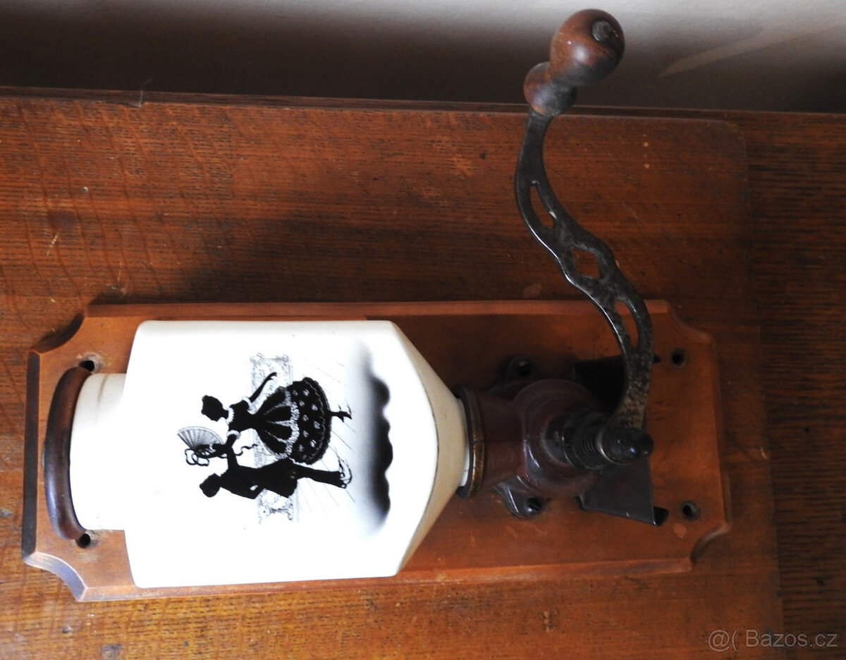 Mlýnek na kávu Kafemlýnek na zeď na pověšení Rokoko - 9