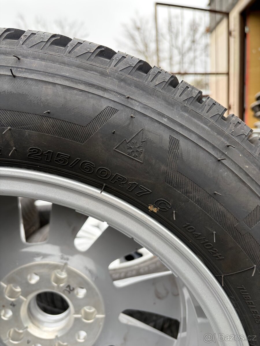 215/60/17 C original zimní sada VW T7 T6 - 9