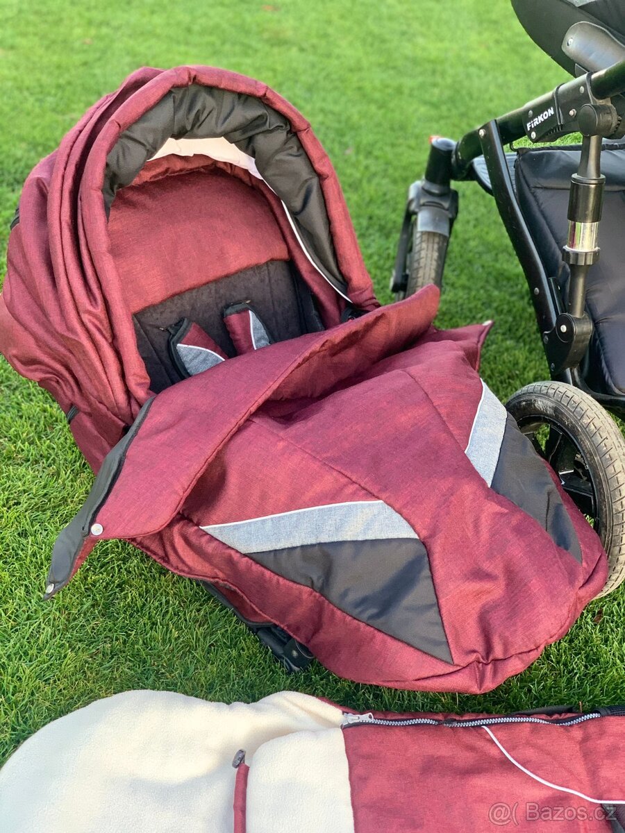 Kočárek Firkon Flipper + Vajíčka BeSafe - 9