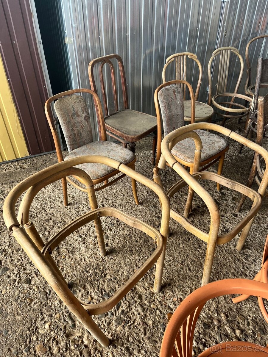 Staré Thonet židle - 9