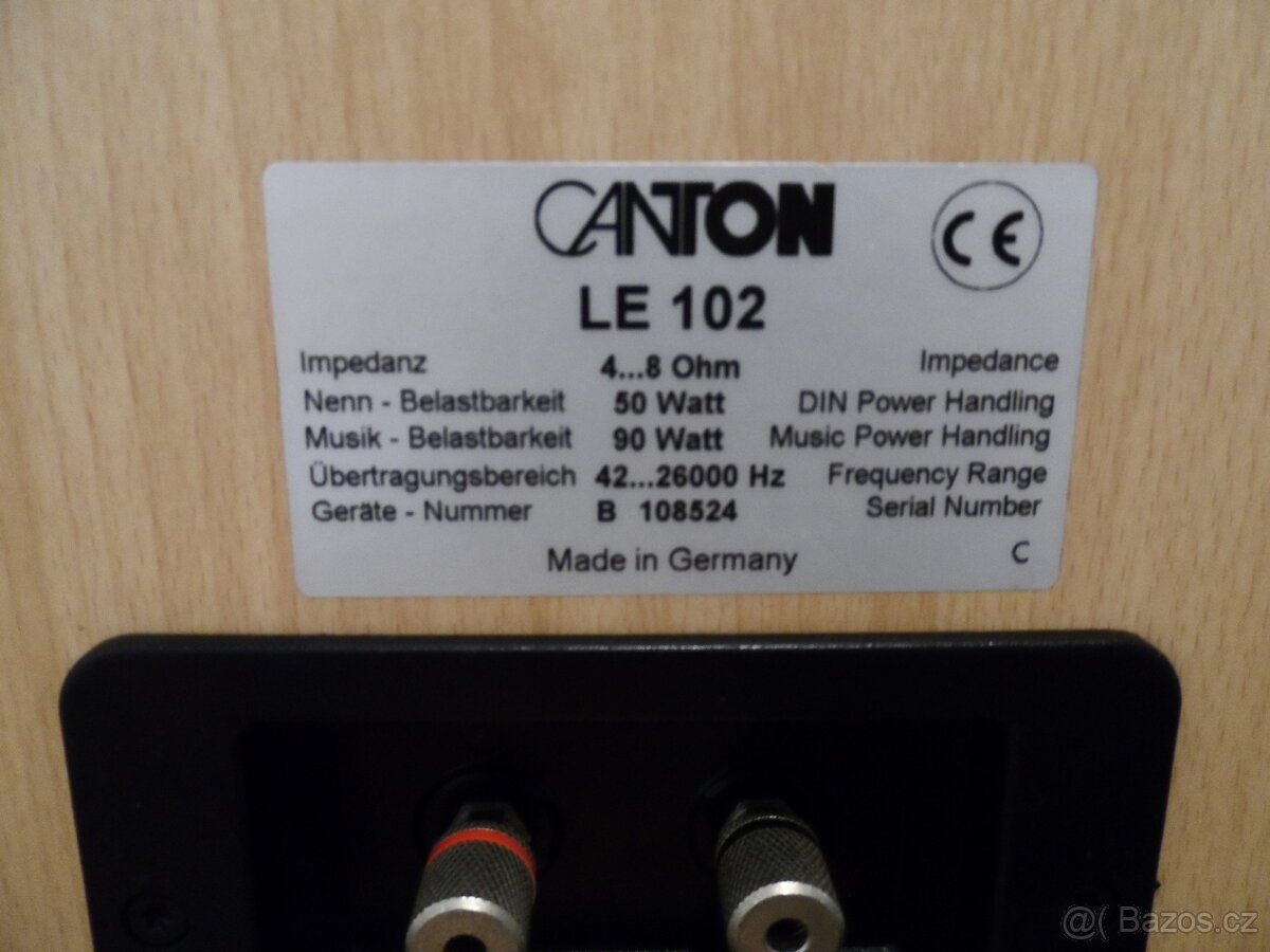 CANTON LE SERIES 5.1 - 9