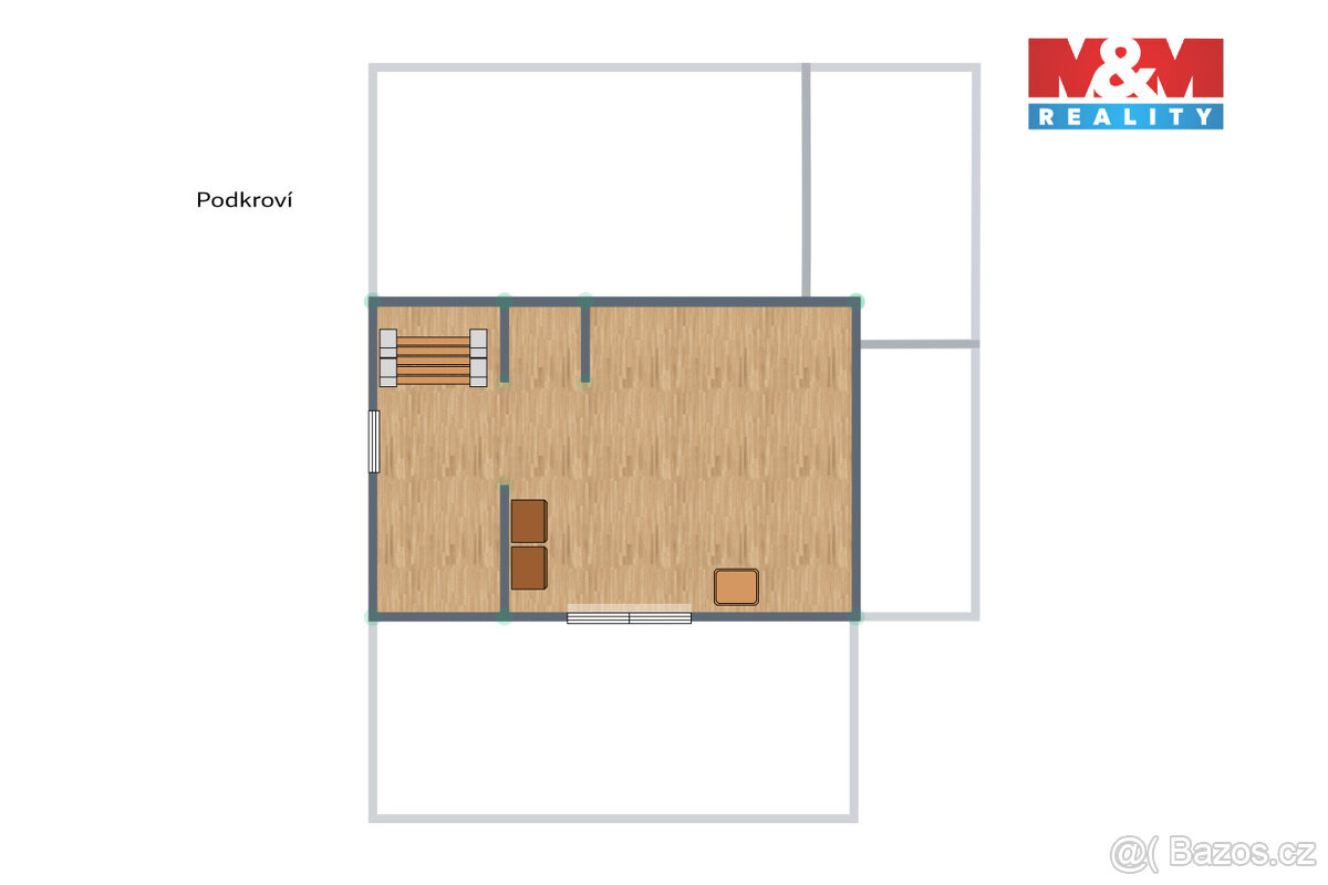 Prodej pozemku k bydlení, 419 m², Poříčí nad Sázavou - 9
