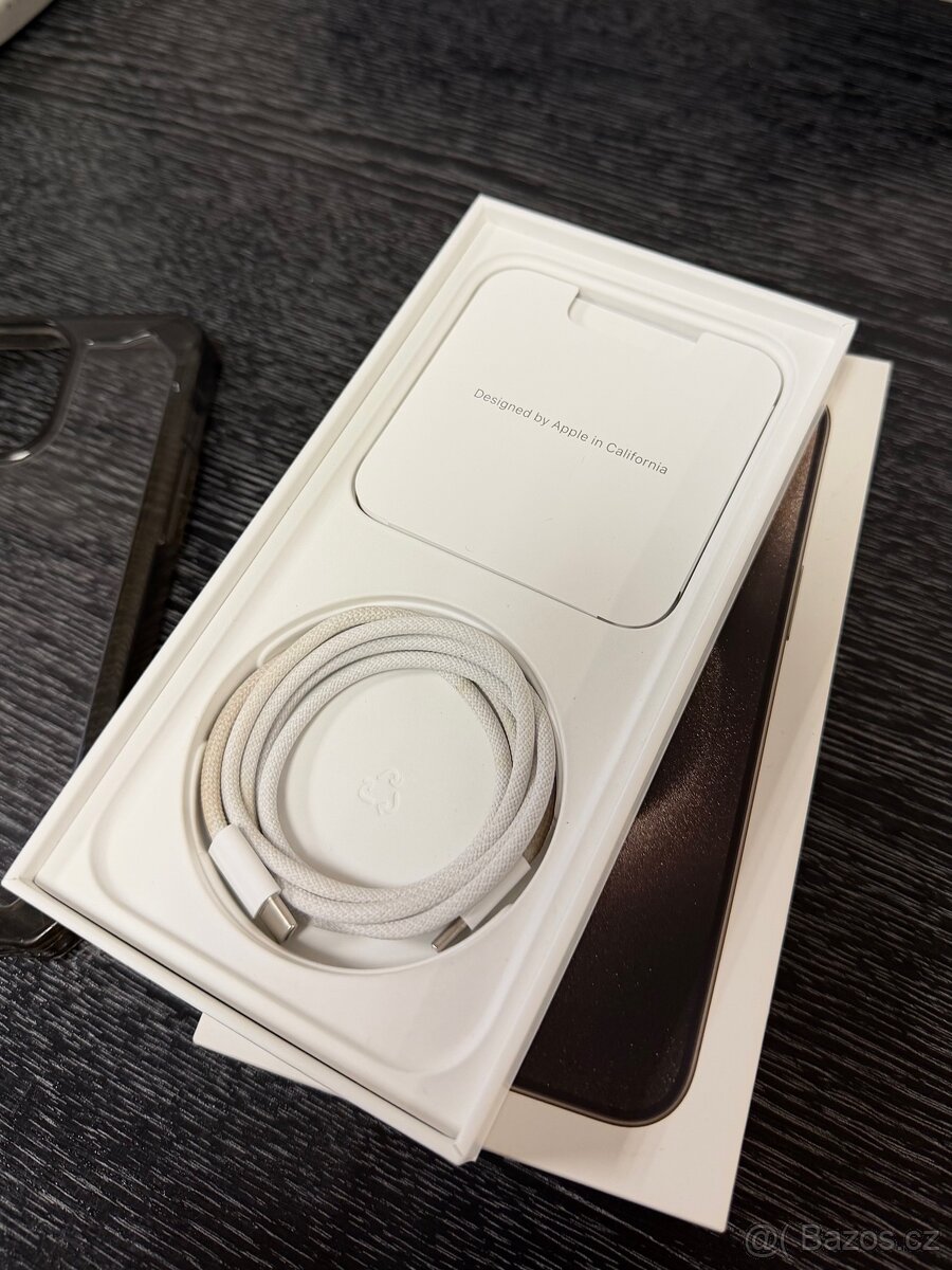 Apple Iphon 15 Pro Max - 256 Gb - Natural Titanium - 9