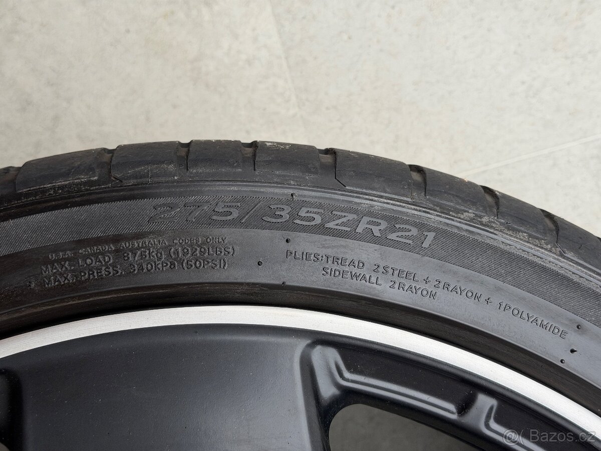 Mercedes R21 AMG GT 4door Letní Hankook 275/35 315/30 - 9