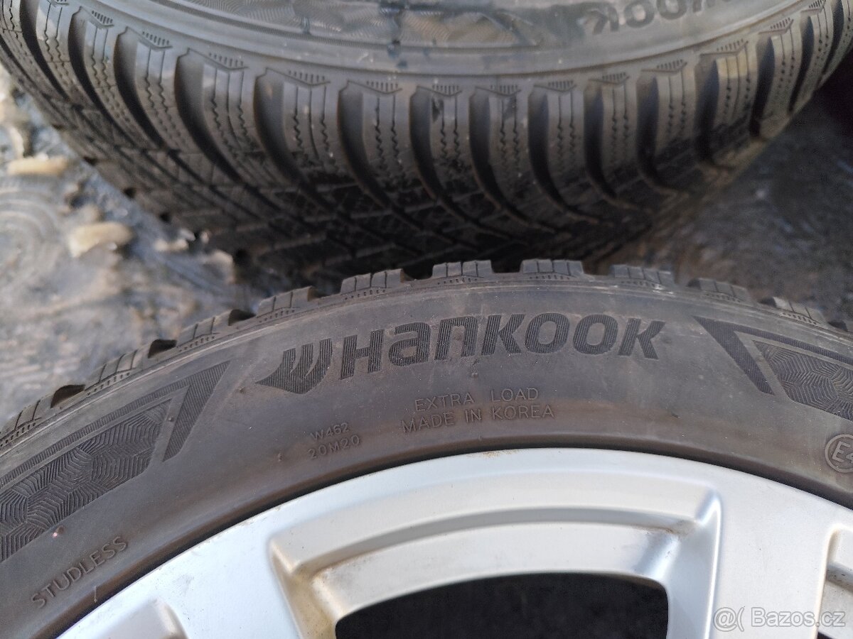 Alu 5 x 112, zimní pneu 205/50/17 - 9