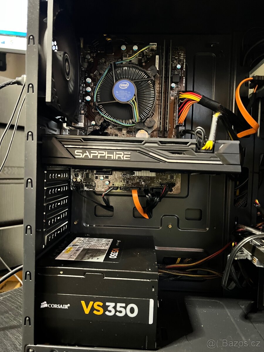 Herní I5 6500 až16GB DDR, SSD+ HDD, RX 470 4GB Win 11 - 9