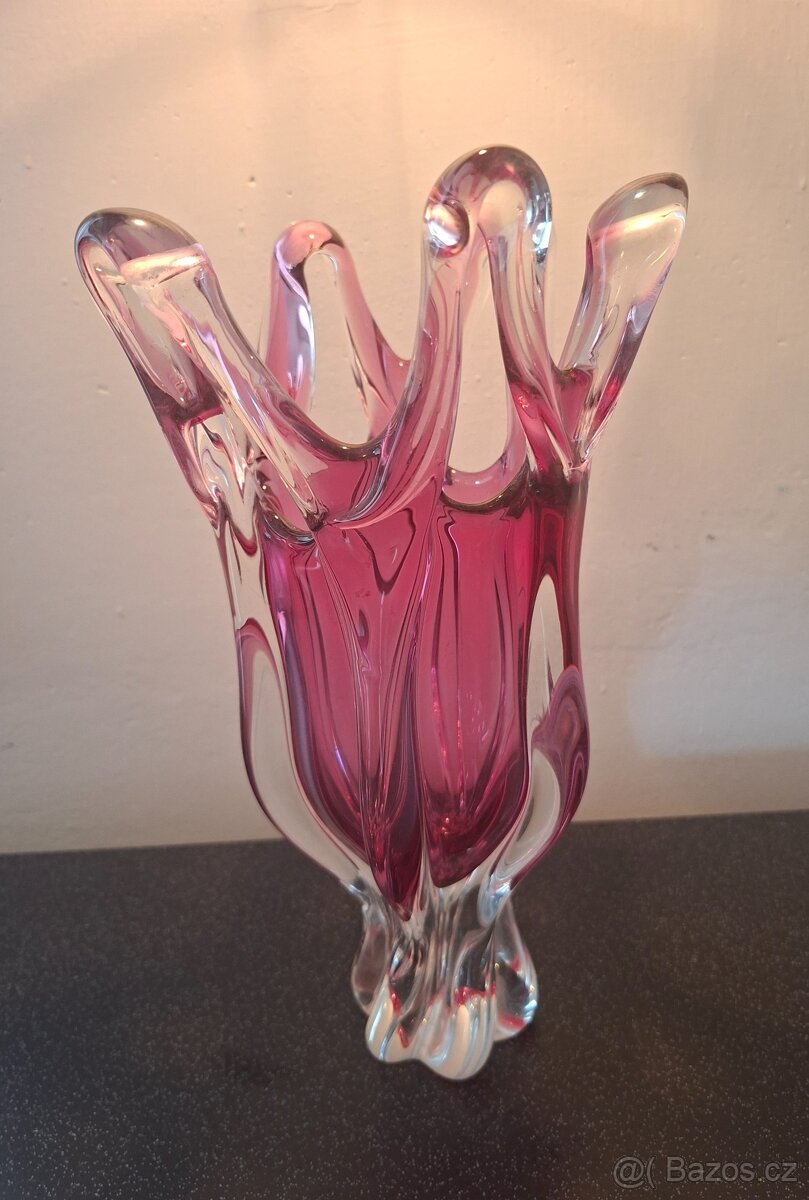 Velká skleněná váza - 9