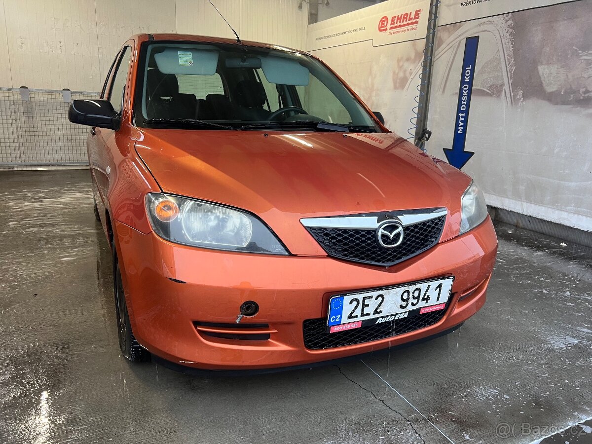 Mazda 2 1.25i. Rok 2006. Nová STK. Tažné. Klima. Centrál - 9