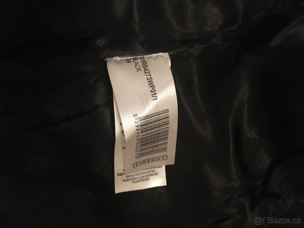 Černý kabátek Timeout, vel. 34 - 9