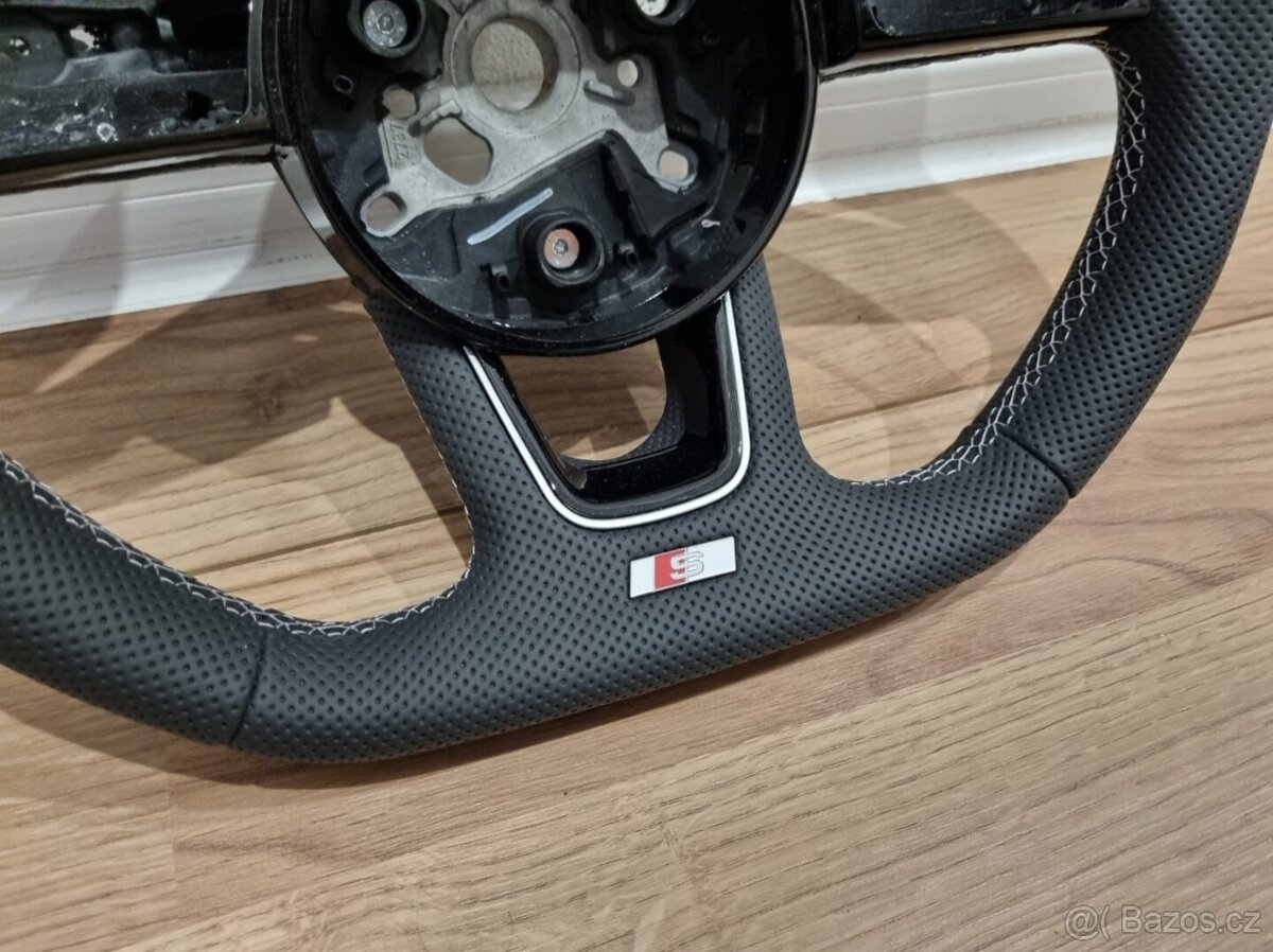 AUDI VOLANT KOZENY PERFOROVANY A3 A4 A5 - 9
