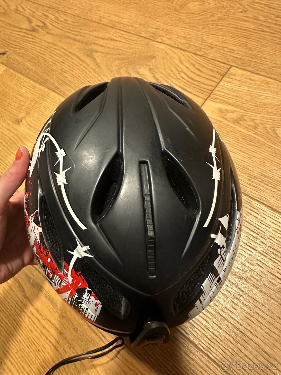 Lyžařská přilba s brýlema vel. L - 9