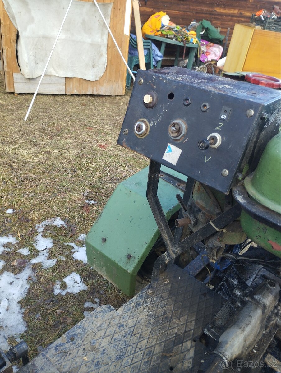 Malotraktor domácí výroby - 9