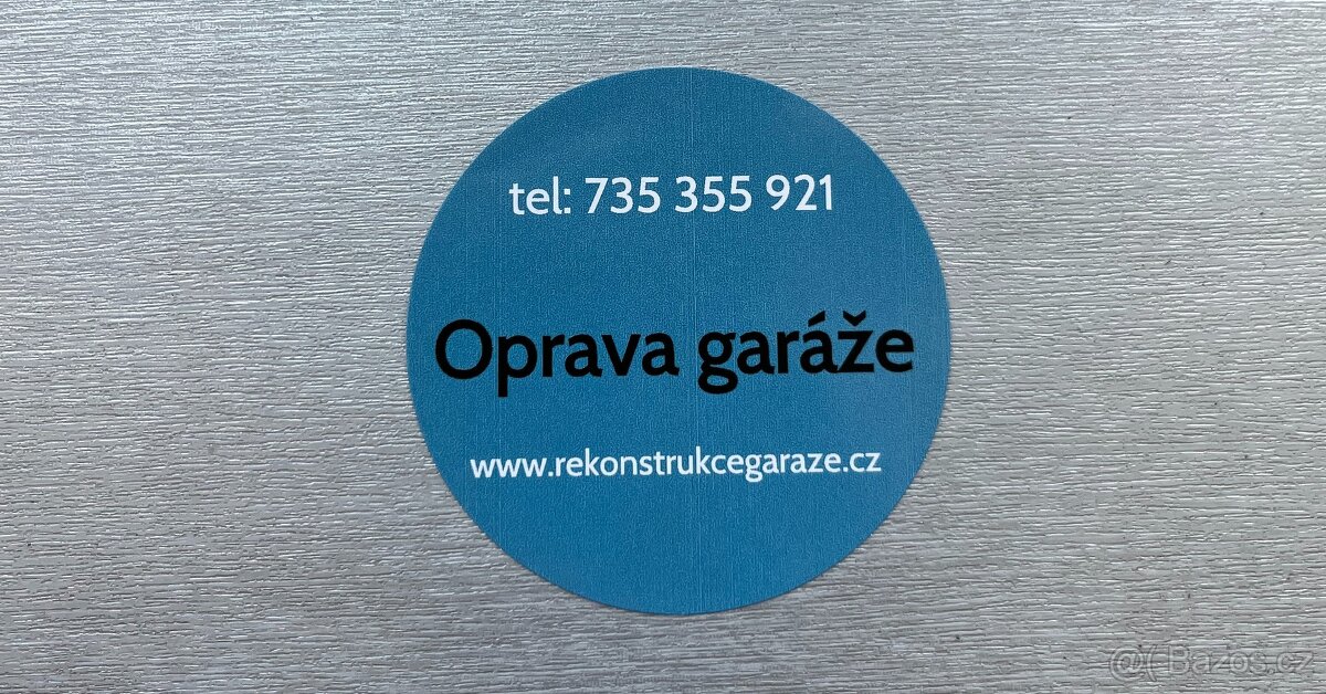 Oprava garáže i v zimním období - 9