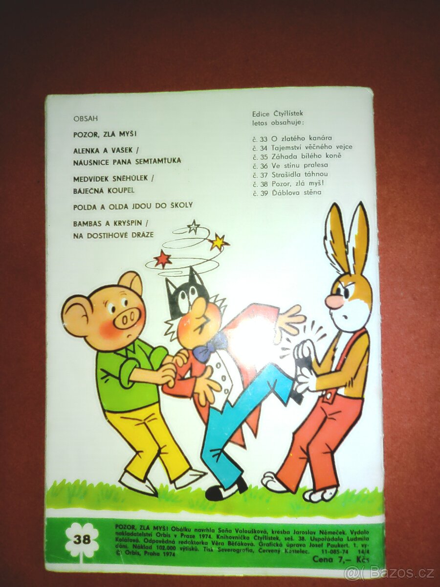 Čtyřlístky r.1969 -71 bez kopii info v inzerátu - 9