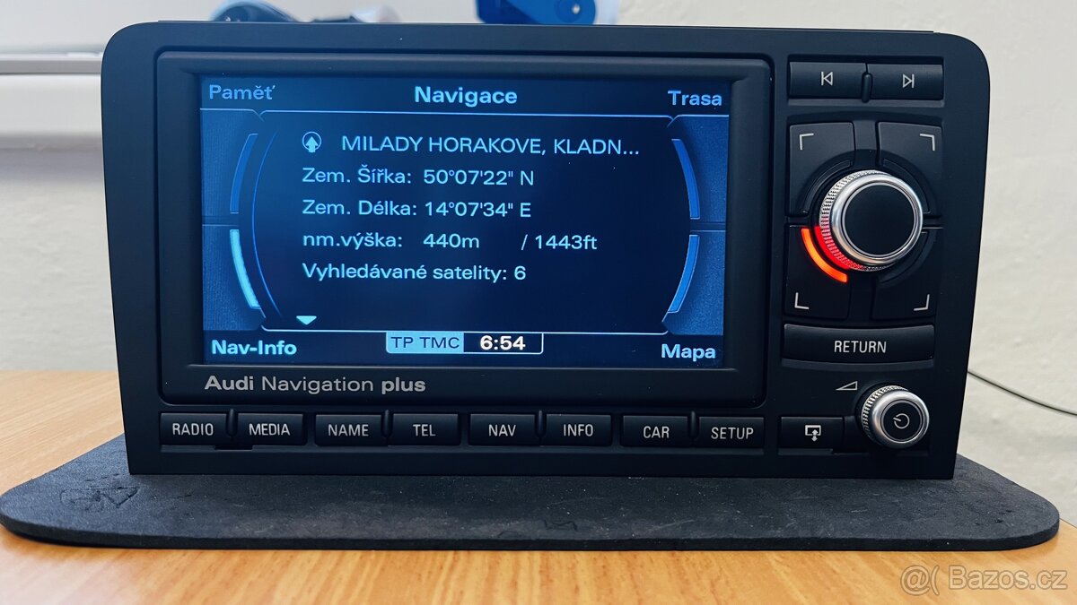 Audi Navigation Plus - RNS-E - A3 8P (RNSE) - LED verze - 9