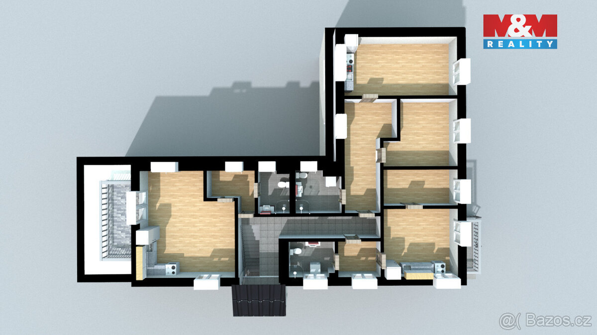 Prodej nájemního domu, 388 m², Jablonec nad Nisou,ul. Sokolí - 9