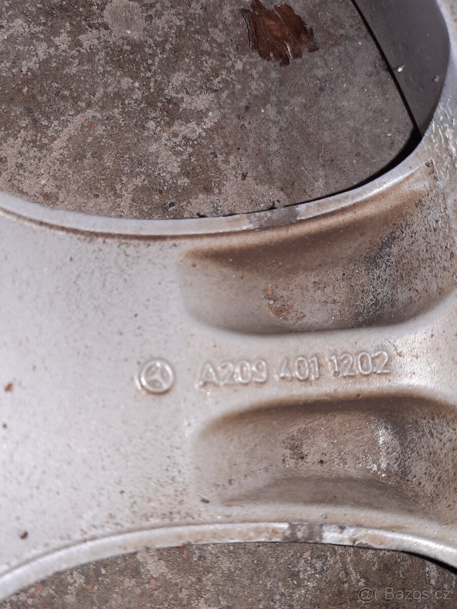 Mercedes clk w209 sada origo 17" disku - 9