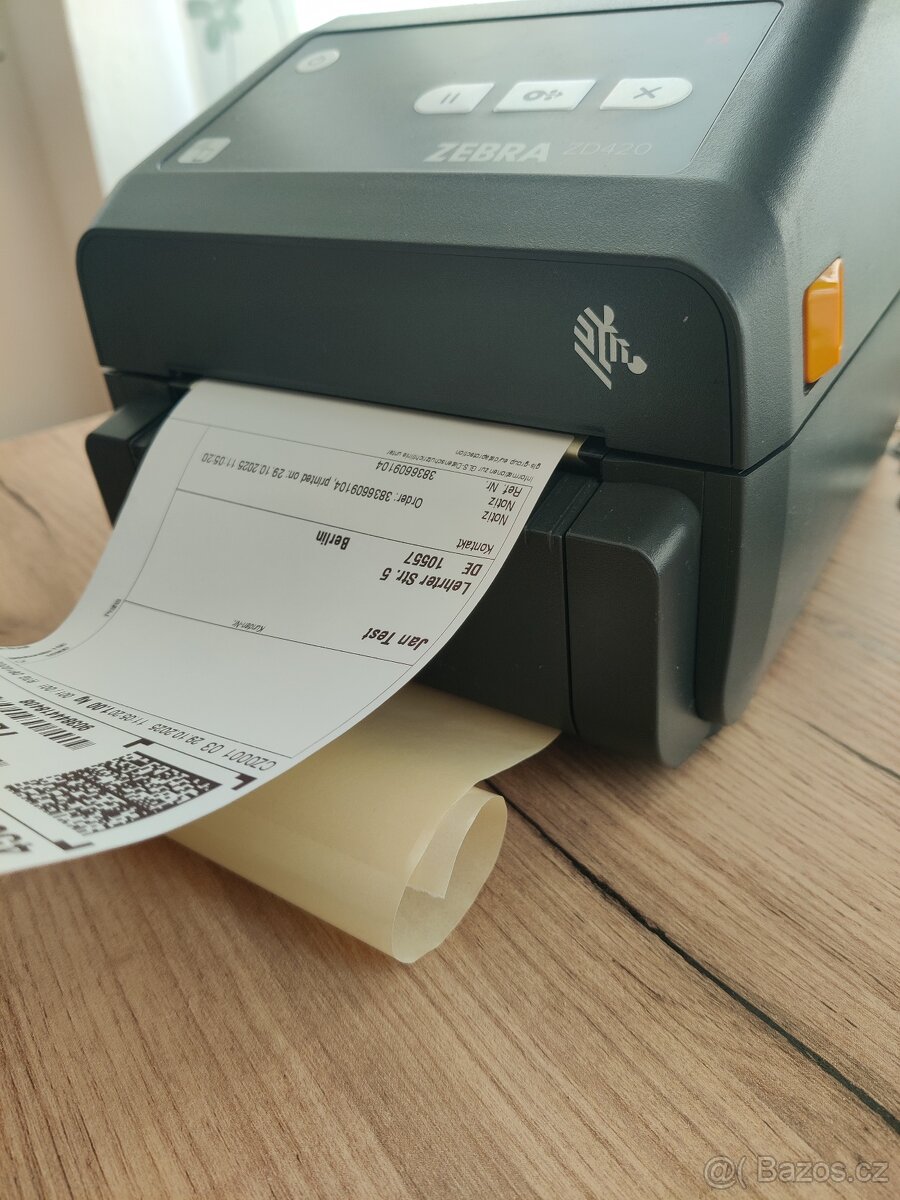 Tiskárna štítků Zebra ZD420 ZD 420 DT 203dpi Bluetooth LAN - 9