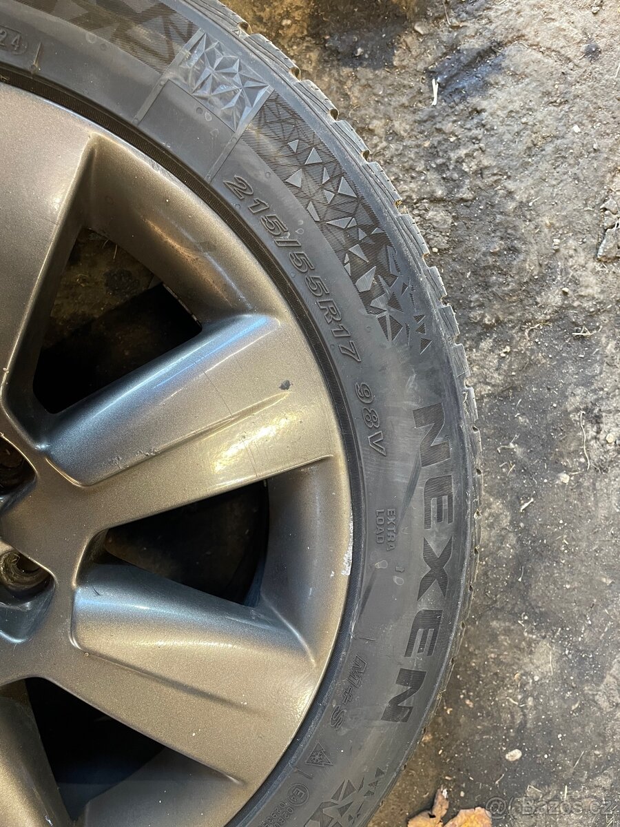 Audi alu 5x112 R17 zimní - 9