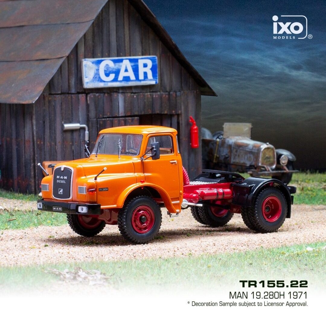 Modely evropských kamionů 1:43 IXO - 9