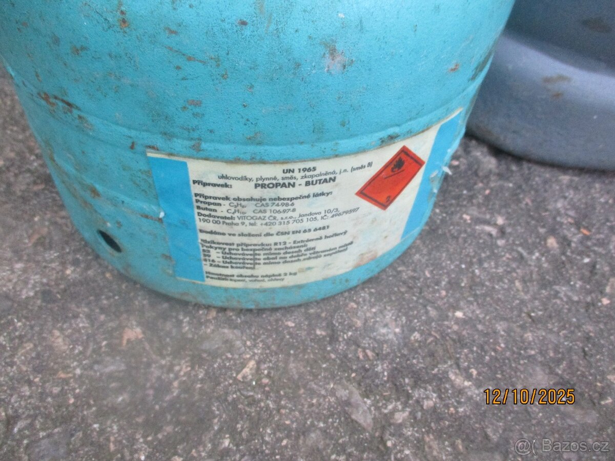 Propanbutanové lahve - 9
